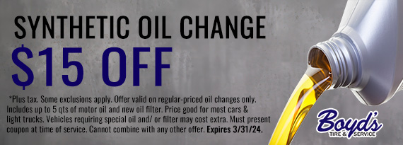 Synthetic oil Change